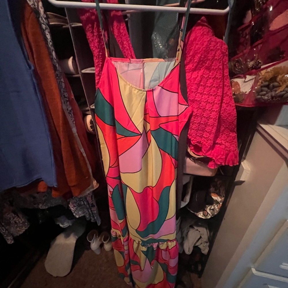 Large maxi dress
